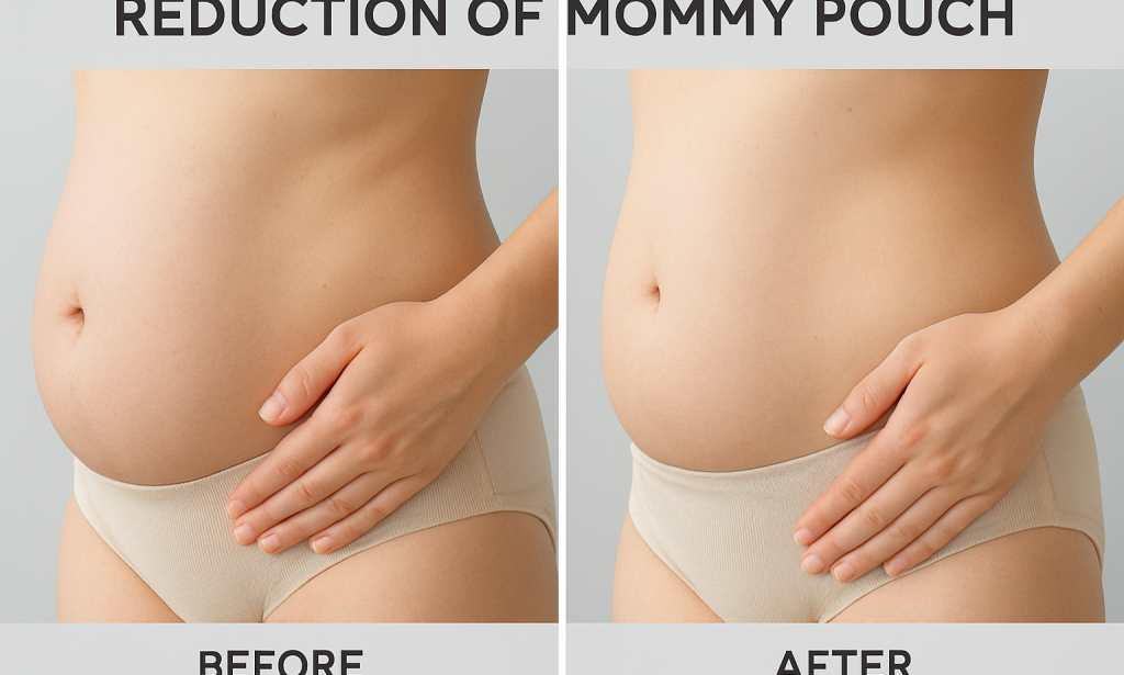 How to get rid of Mommy pouch after delivering your baby